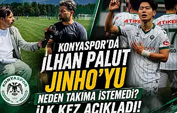 Konyaspor'da İlhan Palut Jinho'yu neden takıma istemedi? İlk kez açıkladı!