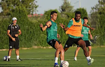 Konyaspor'da Trabzonspor mesaisine başladı