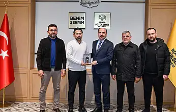 Konyaspor'dan Başkan Altay'a ziyaret
