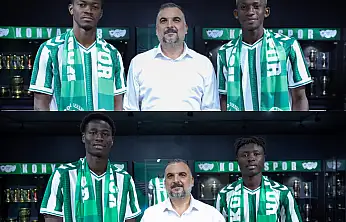 Konyaspor'dan dört imza! Afrikalılarla sözleşme imzalandı