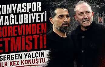 Konyaspor mağlubiyeti görevinden etmişti! Sergen Yalçın ilk kez konuştu