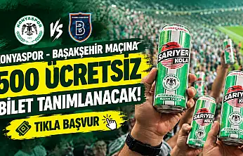 Konyaspor'un sponsorundan Başakşehir maçına 500 bilet hediye!
