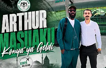 Konyaspor'un yeni sol beki Konya'ya geldi