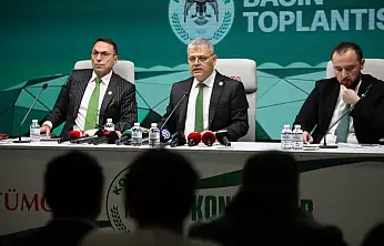 Konyaspor yönetiminden açıklama! 'İkinci devre her şey farklı olacak'