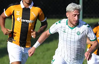 Konyasporlu Melih'ten özel açıklamalar! 'Hedefimiz yeniden final'