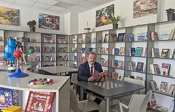 Kütahya'dan Konya'ya gönül köprüsü! Meram'a 2 bin kitaplık yeni kütüphane açıldı