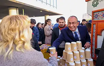 Meram'dan üniversitelilerin sınav heyecanına 'sıcak' bir mola!