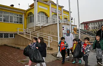 Minik eller, koca yürekler... Selçuklu'da bu yarış çok başka!
