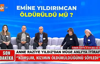 Müge Anlı canlı yayınında dehşet itiraf! 12 yıl neden sustu!