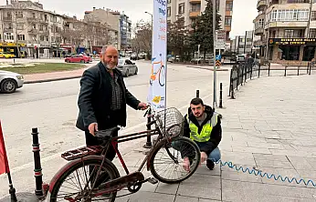 Pedallar kışın da Konya için dönüyor!