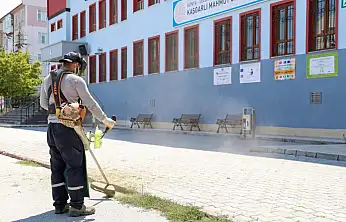 Selçuklu'da okullar yeni eğitim yılı için temizleniyor