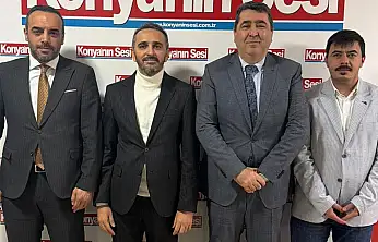 SGK ve İŞKUR İl Müdürlerinden Konya'nın Sesi'ne ziyaret