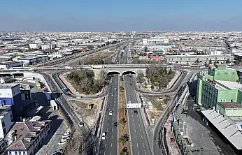 Türkiye'de ilk yöntemle inşa edilen marangozlar köprülü kavşağı açıldı