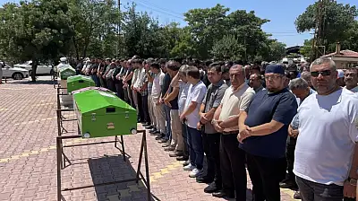 Feci kazada ölen 5 kişiye Konya'da acı veda!