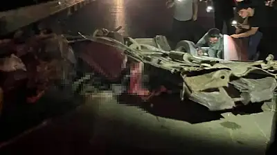 Konya'da acı kaza: Karı kocayı ölüm bile ayıramadı!