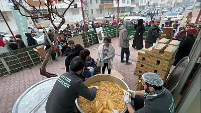Konya'da Şivlilikte alışılmışın dışında ikram!