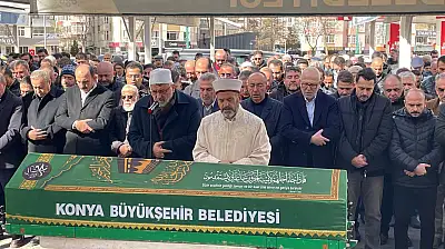 Konya'nın hayır çınarı Halil İbrahim Sayar son yolculuğuna uğurlandı