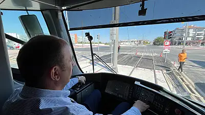 Konya'nın yeni tramvay hattı açılıyor! Başkan Altay ilk testi yaptı
