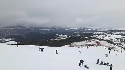 Konyalılar kayak için buraya koşuyor! Konya'nın gözdesi haline geldi