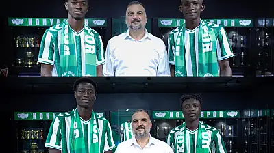 Konyaspor'dan dört imza! Afrikalılarla sözleşme imzalandı