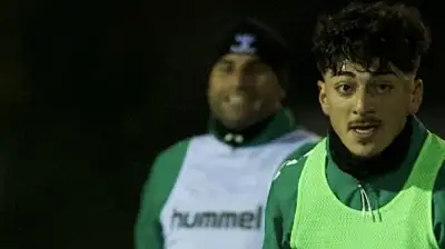 Konyaspor'un yeni transferi ilk antrenmanına çıktı