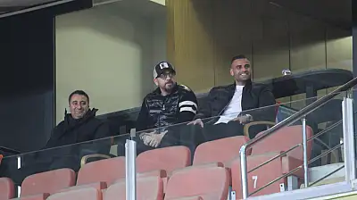 Konyaspor'un yeni transferi stadyumda maçı izledi