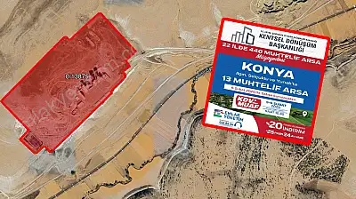 Listede Konya'da var! TOKİ arsa satışı yapacak… Alan kazanacak