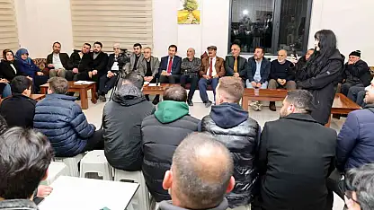 AK Parti Karatay Heyeti ve Başkan Kılca mahalle sakinleriyle görüştü