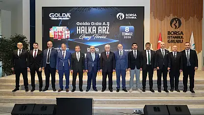 Borsa İstanbul'da gong Golda Gıda için çaldı