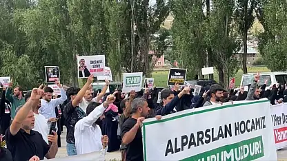 Kuytul taraftarları cezaevi önünde izinsiz gösteri yaptı
