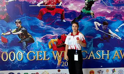 Konyalı sporcu Gürcistan'da gurur yaşattı