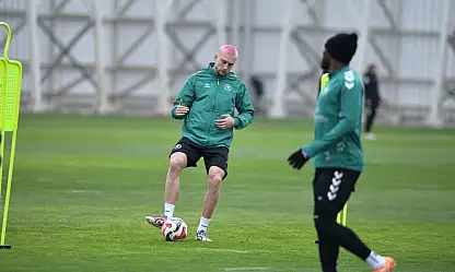 Konyaspor, Alanyaspor maçının taktiğini çalıştı