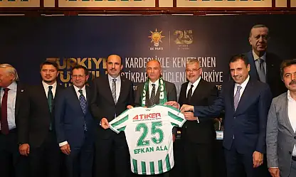 Konyaspor'da Başkan Atiker, Efkan Ala ile görüştü