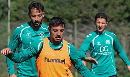 Konyaspor'da Gençlerbirliği mesaisi başladı