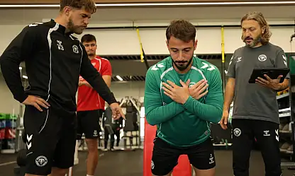 Konyaspor mobilite ve kuvvet testlerinden geçti
