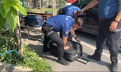 Şüpheli valizler ekipleri alarma geçirdi! Gerçek ortaya çıktı