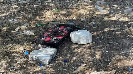 35 yaşındaki genç boş arazide ölü bulundu!