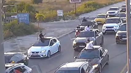 Düğün konvoyunda yol kapatmanın bedeli ağır oldu