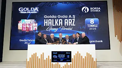 Gedik Yatırım, Golda Gıda'nın halka arzına liderlik etti