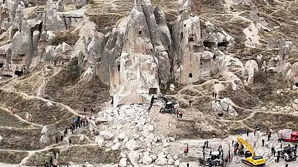 Kapadokya'da facianın ardından korkutan değişim!