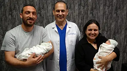 Milyonda bir görülen doğum olayı gerçekleşti