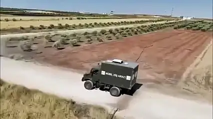 Mobil diş aracı zorlu şartlarda Türk askerinin yanında olmaya devam ediyor