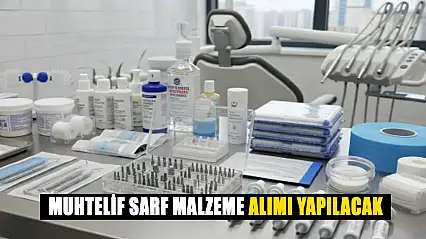 Muhtelif Sarf Malzeme Alımı Yapılacak