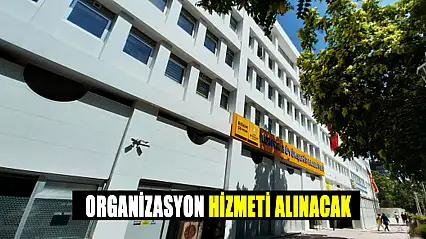 Organizasyon Hizmeti Alınacak