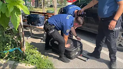 Şüpheli valizler ekipleri alarma geçirdi! Gerçek ortaya çıktı