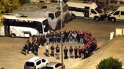 Yasa dışı pazarlık havadan tespit edildi: 27 gözaltı