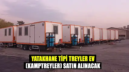 Yatakhane Tipi Treyler Ev (Kamptreyler) Satın Alınacak