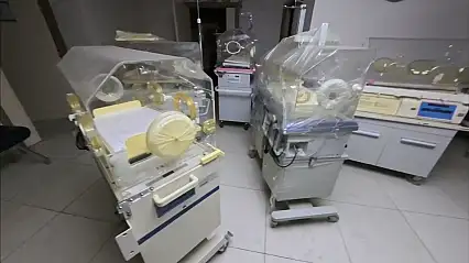 Yenidoğan çetesinden geriye kalan hayalet hastanenin içi görüntülendi