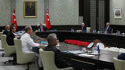 Yüksek Askeri Şura, Cumhurbaşkanı Erdoğan başkanlığında toplandı!