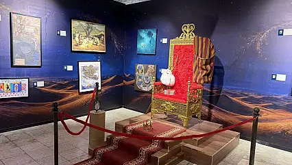 'Doğu Masalları: Bir Varmış, Bir Yokmuş! sergisi Konya'da açıldı